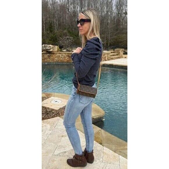 LOUIS VUITTON Monogram Pochette Florentine Belt Bag Crossbody FL0015 - Picture 1 of 11